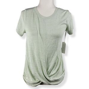 Stylus Twist front Tee Light Green XSmall